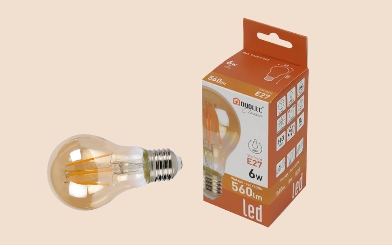 Utiliza bombillas LED para disminuir el consumo de la luz