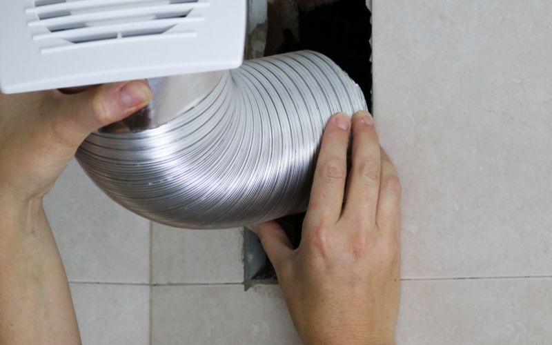 Cómo instalar un extractor de baño