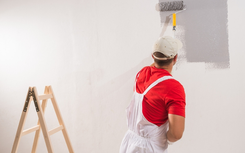 Como pintar una habitación con rodillo