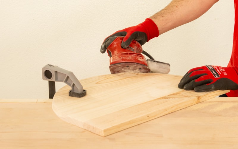 Lija la madera 