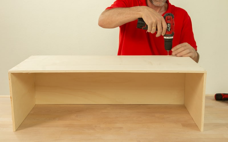 Crea la estructura del mueble