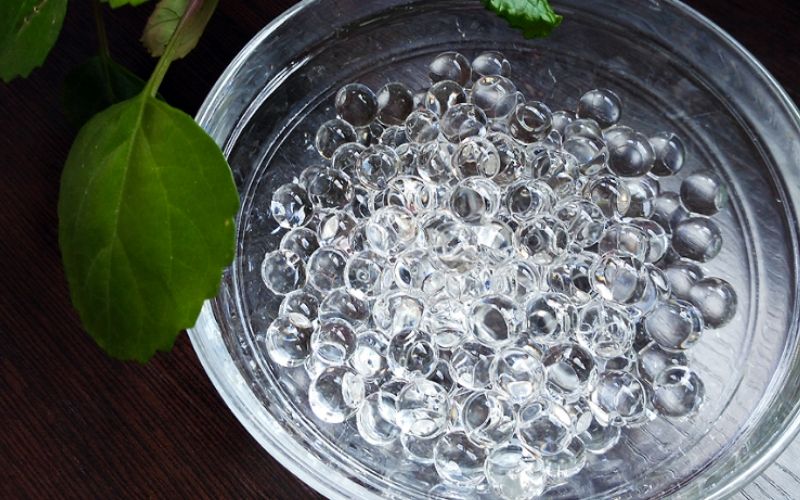 Regar con agua gelificada