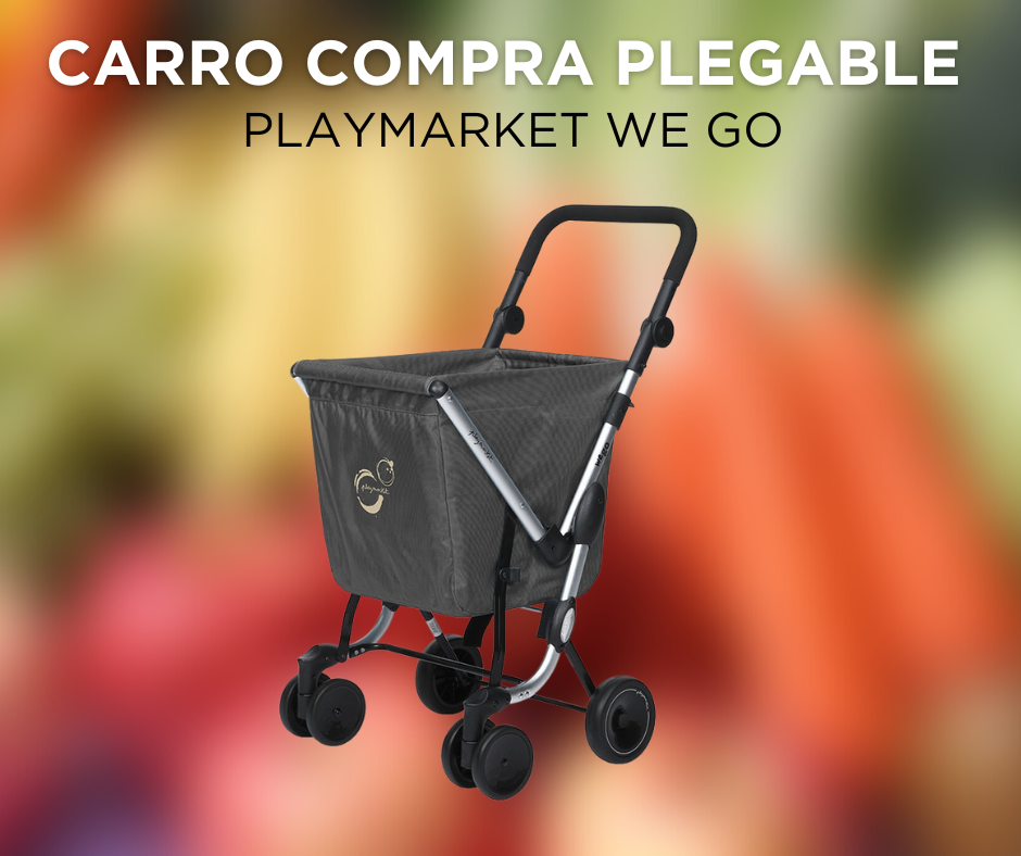 Carro compra Playmarket, Carro Compra Play Go Up 4 ruedas plegable, Comprar  Carro Compra Play Go Up, Tienda online Carro Compra Play Go Up