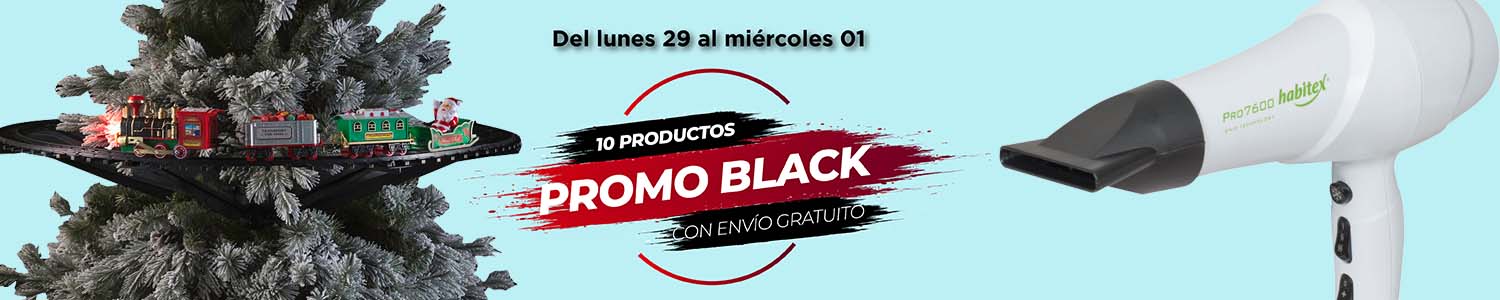 Promo black portes gratuitos