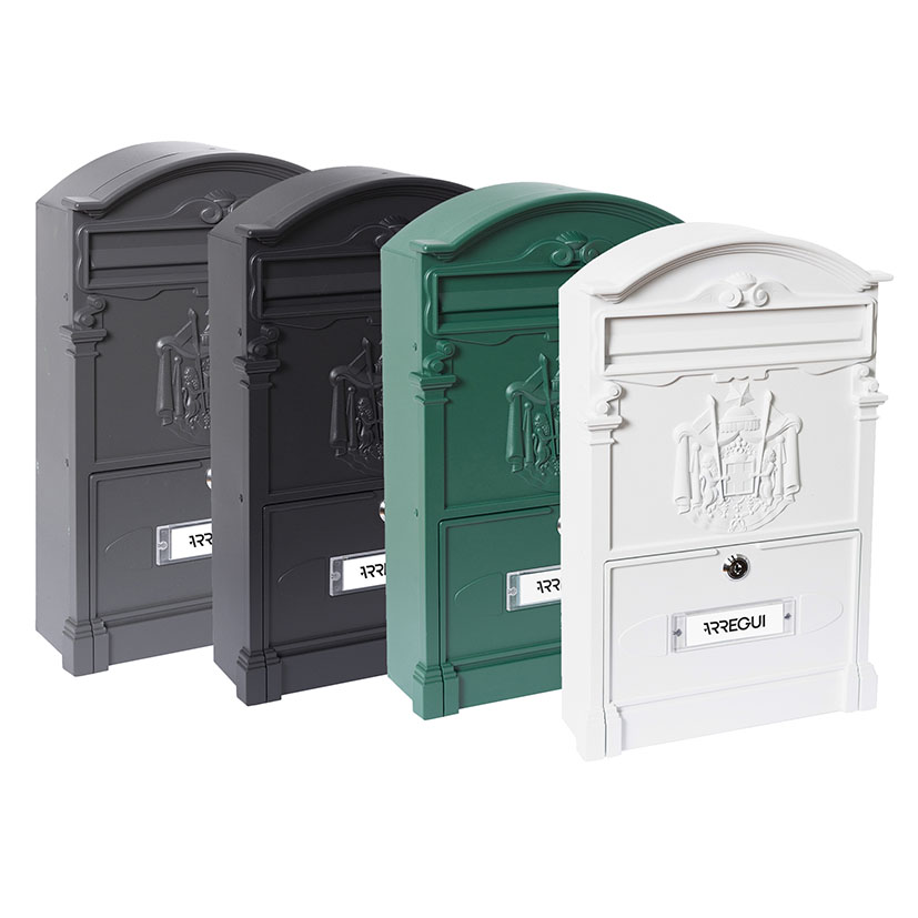 Buzones De Exterior Buzón Exterior De Aluminio Residencia Verde