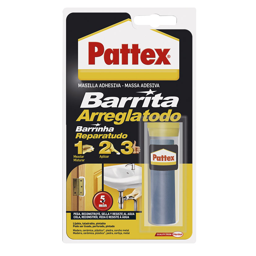 Pattex Barrita Arreglatodo masilla universal, 48gr Ferreterías cerca de ti Cadena88