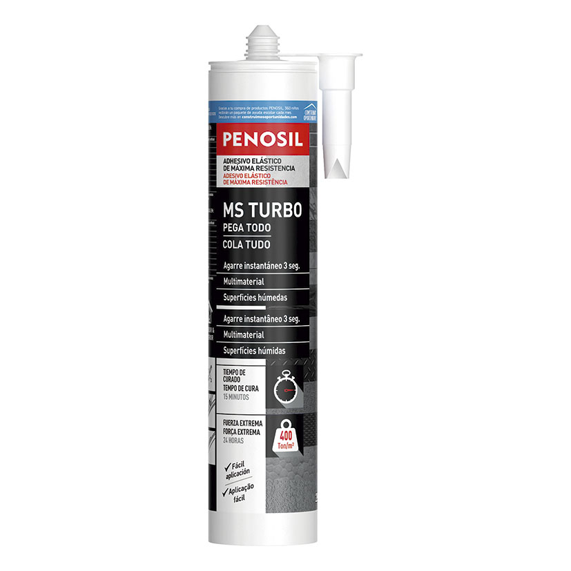 Adhesivo Ms Penosil Turbo 290 ml - Color Blanco