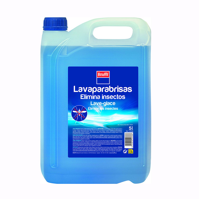 Lavaparabrisas elimina insectos KRAFFT
