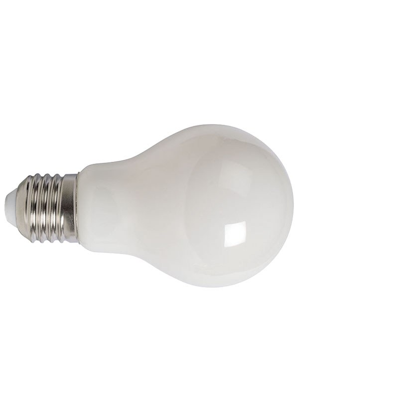 Bombilla estándar E27 LED DUOLEC Classic Opal - Tipo 6 W. 600 lm. 2700 K.