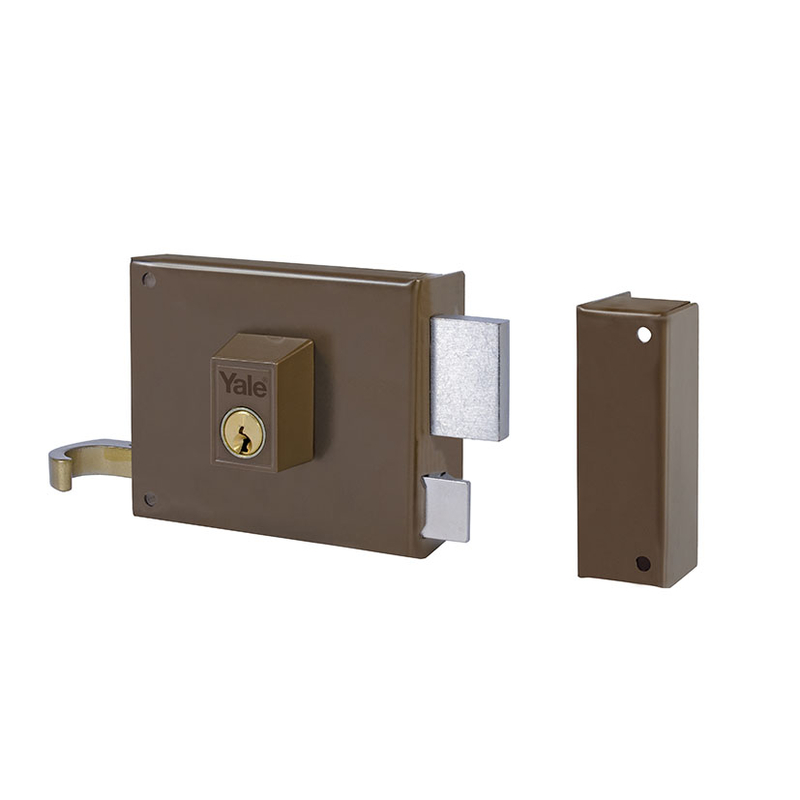 Cerradura sobreponer 120 mm YALE modelo 125 pintada