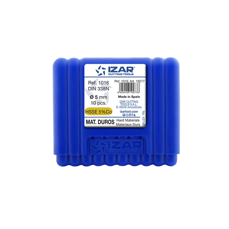 Broca para metal IZAR HSS - CO 1016 10 unidades