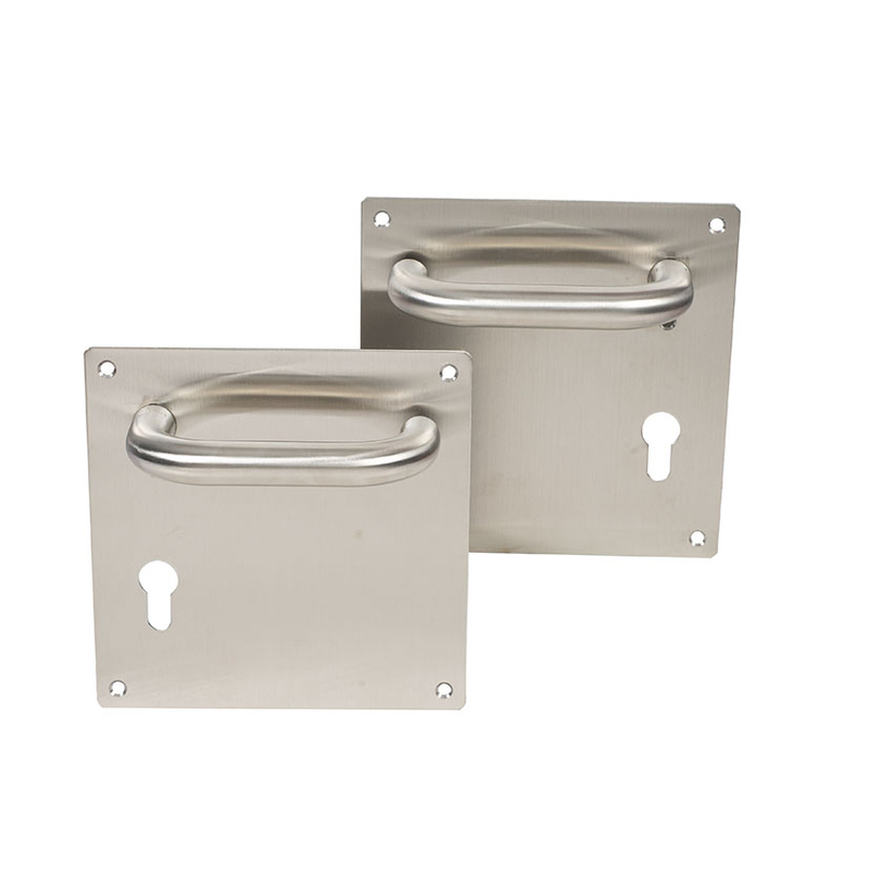 Manilla placa cuadrada JANDEL SV-F336 bocallave 72 mm