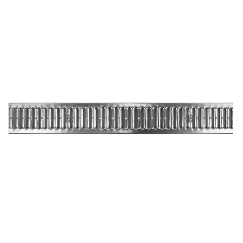 Rejilla galvaniizada ODEM para canaleta Nor 100x13 mm