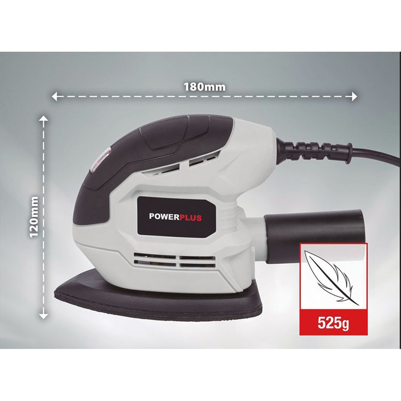 Lijadora Mouse POWERPLUS POWC40200