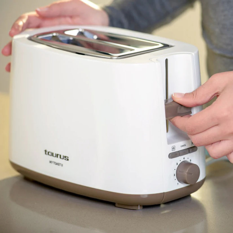 Tostador 750 W TAURUS MyToast II Blanco