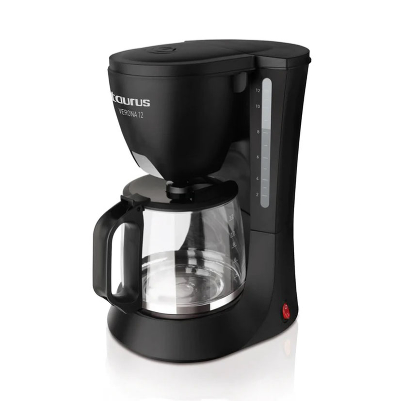 Cafetera goteo 680 W TAURUS Verona 12