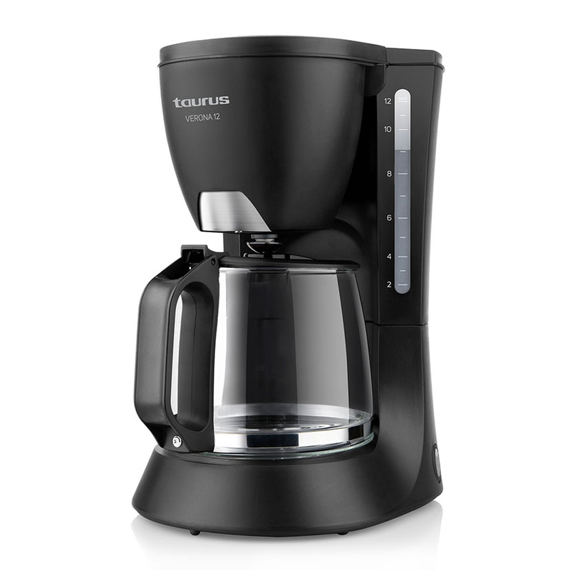 Cafetera goteo 680 W TAURUS Verona 12