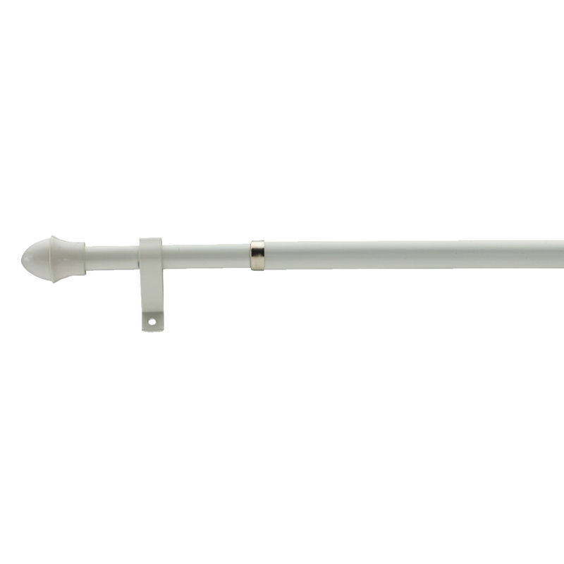 Varilla extensible para visillos EHL Portier lacado blanco