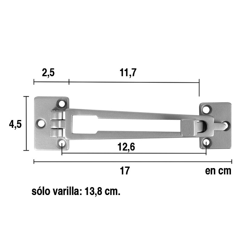 Retenedor de seguridad puertas EHL