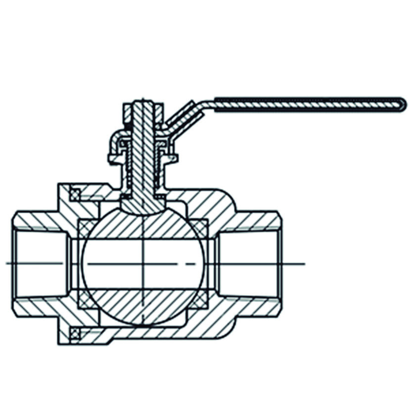 Válvula esfera ATUSA H-H inox paso total