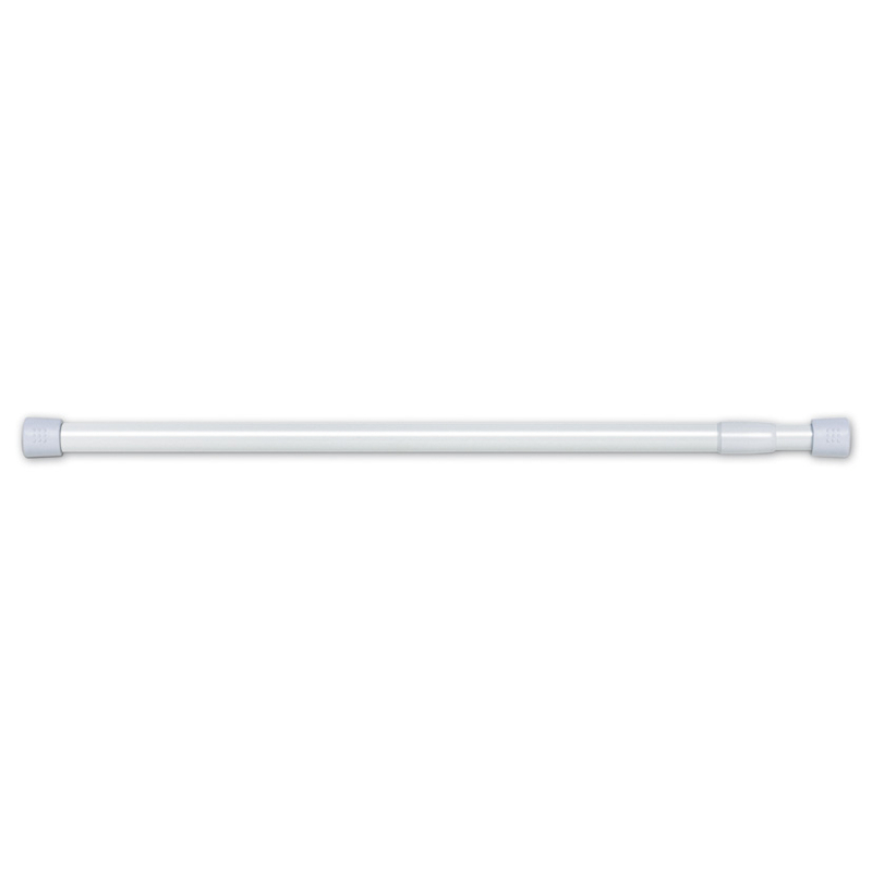 Barra cortina baño 140/260 cm recta. 12 unidades