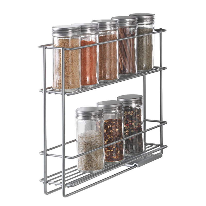 Especiero deslizante 2 estantes METALTEX 