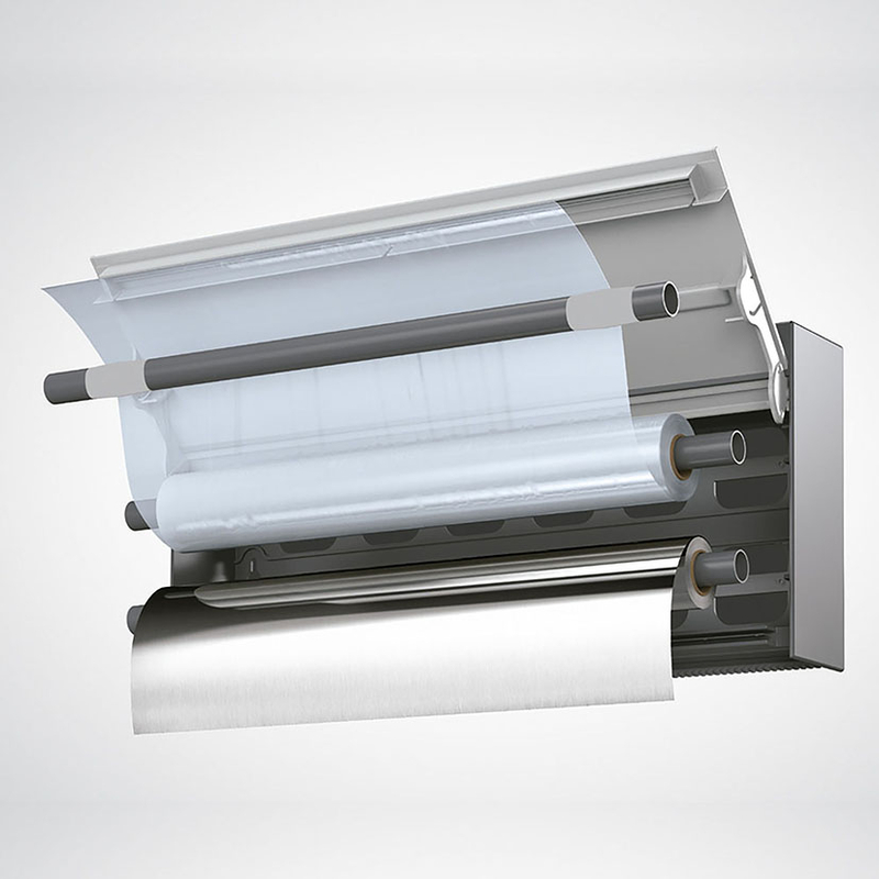Portarrollos pared cocina METALTEX Tango inox