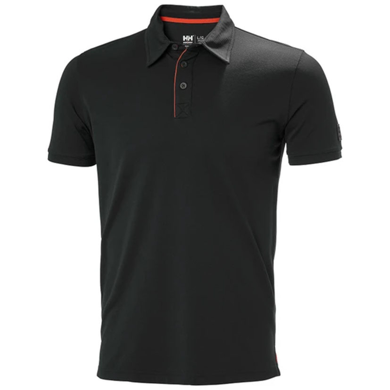 Polo manga corta HELLY HANSEN KEnsington Tech Negro