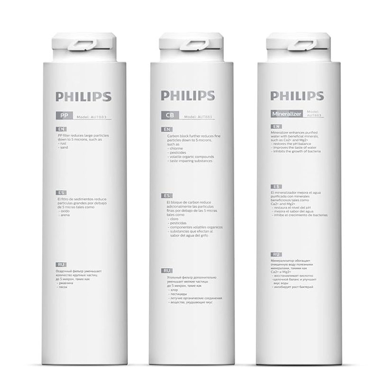Recambio filtro sistema de ósmosis PHILIPS inversa con tanque AUT3268/10