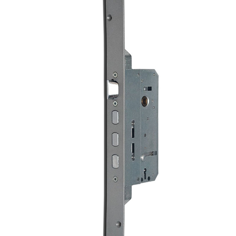 Cerradura seguridad de embutir ARCU 511-45 serie Arcublock Plata