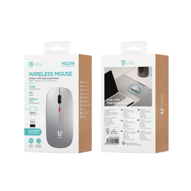 Ratón bluetooth UNICO