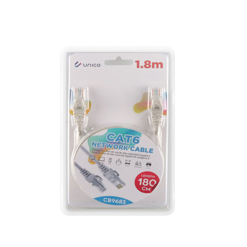 Cable de red UNICO Categoría 6