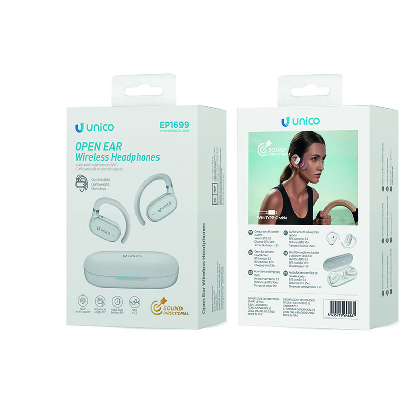 Auriculares deportivos BT UNICO EP1699
