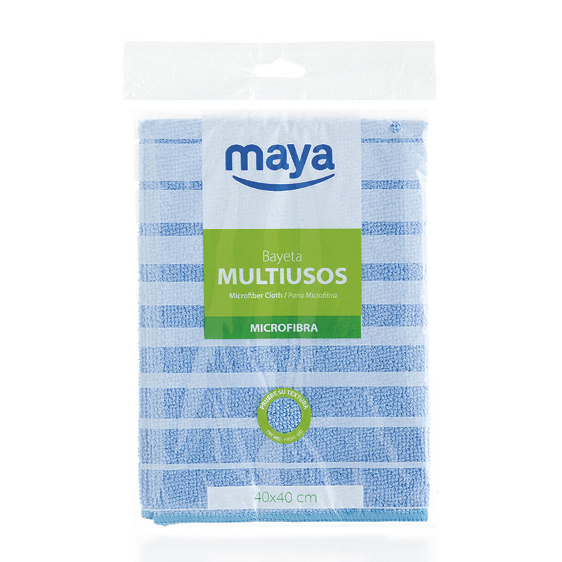 Bayeta y gamuza MAYA microtex multiusos 40x40 cm