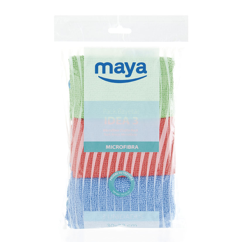 Bayetas y gamuzas MAYA microtex Idea multiusos 30x32 cm