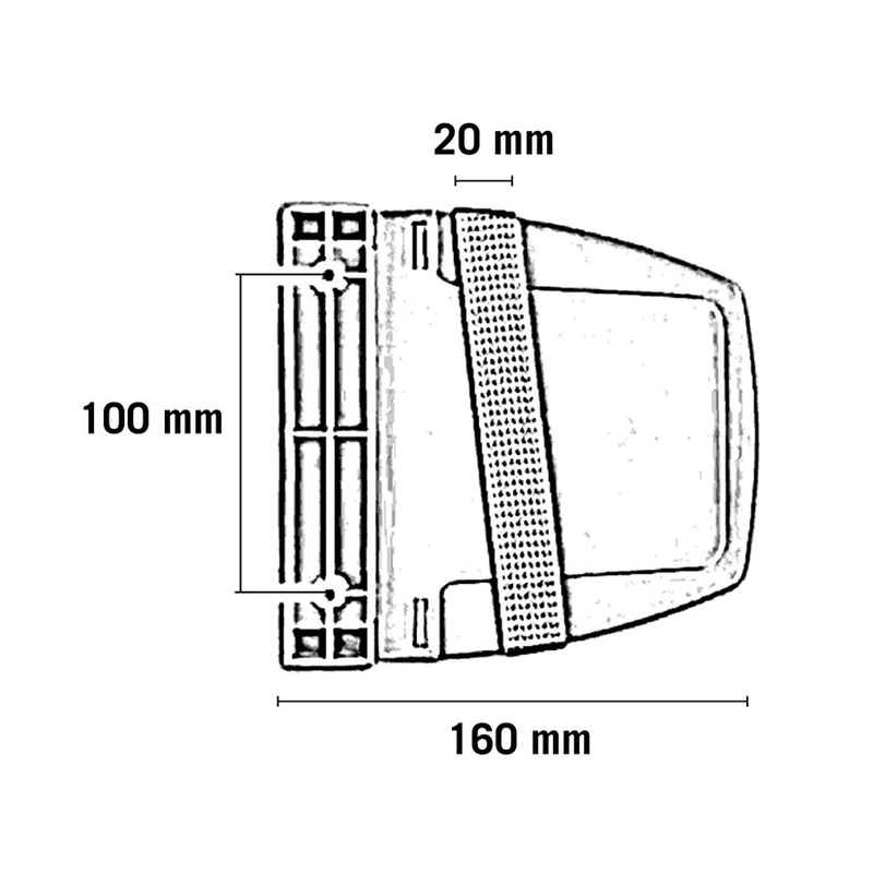 Enrollador persiana abatible Eurosax con Cinta 20mm - Ferretería