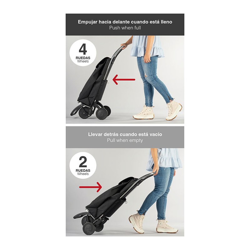 Carro compra ROLSER Saquet LN 4