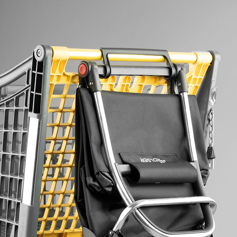 Carro compra ROLSER I-MaxTweed 4 + 2 Gris