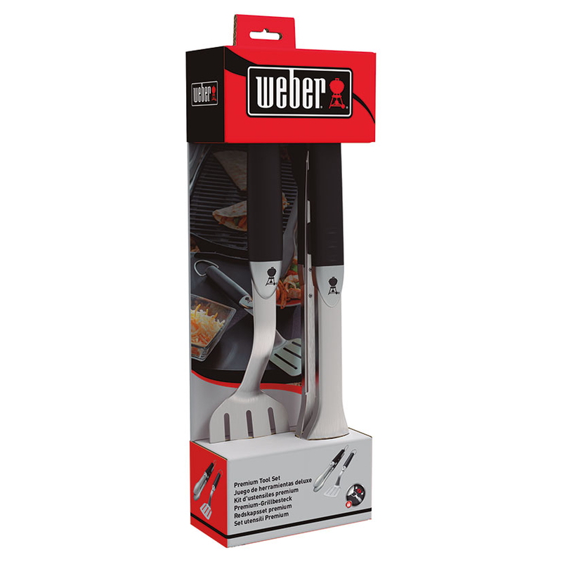 Juego 2 utensilios WEBER premium