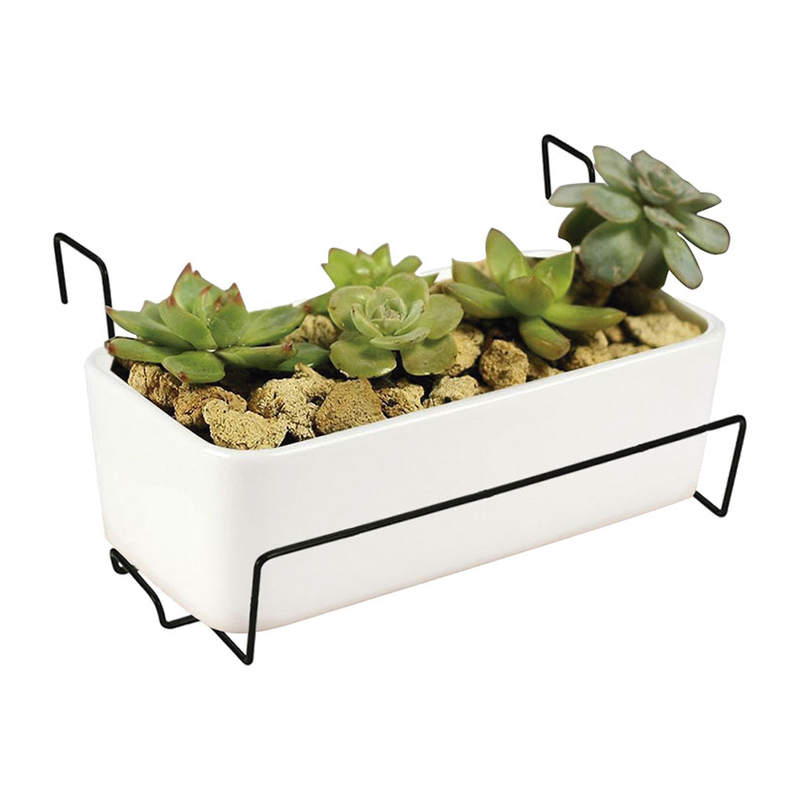 Soportes jardineras SAUVIC  5 unidades