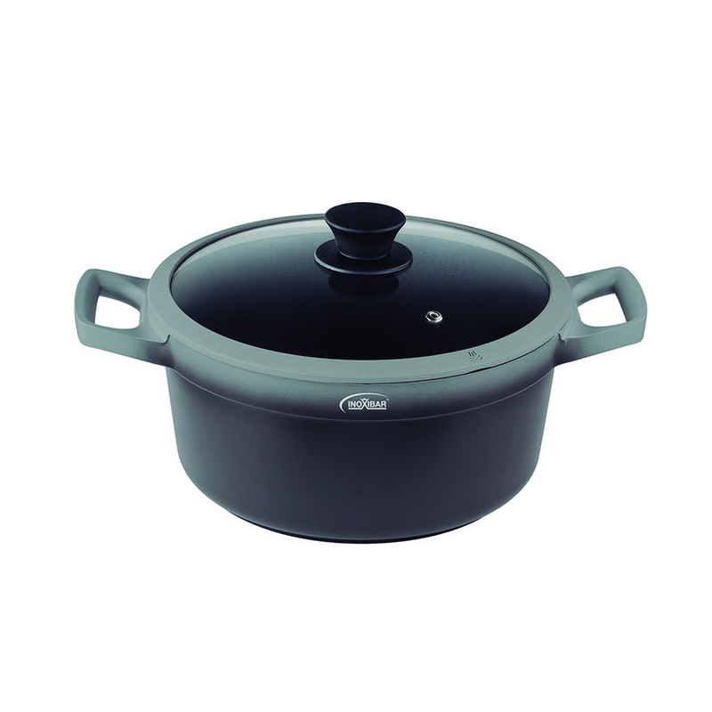 Olla con tapa INOXIBAR Serie Revolut