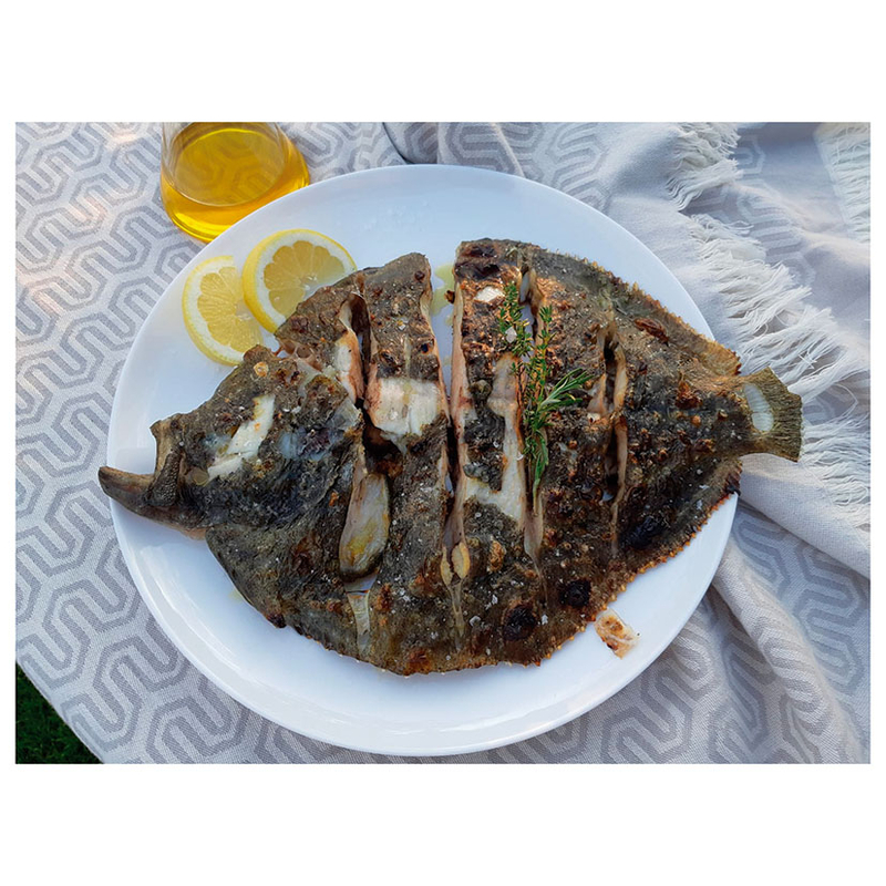 Parrilla rodaballo SAUVIC inoxidable 18/8