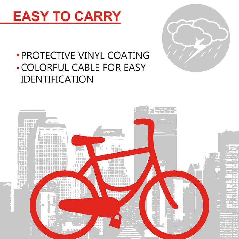 Candado bicicleta combinación MASTER LOCK 8631