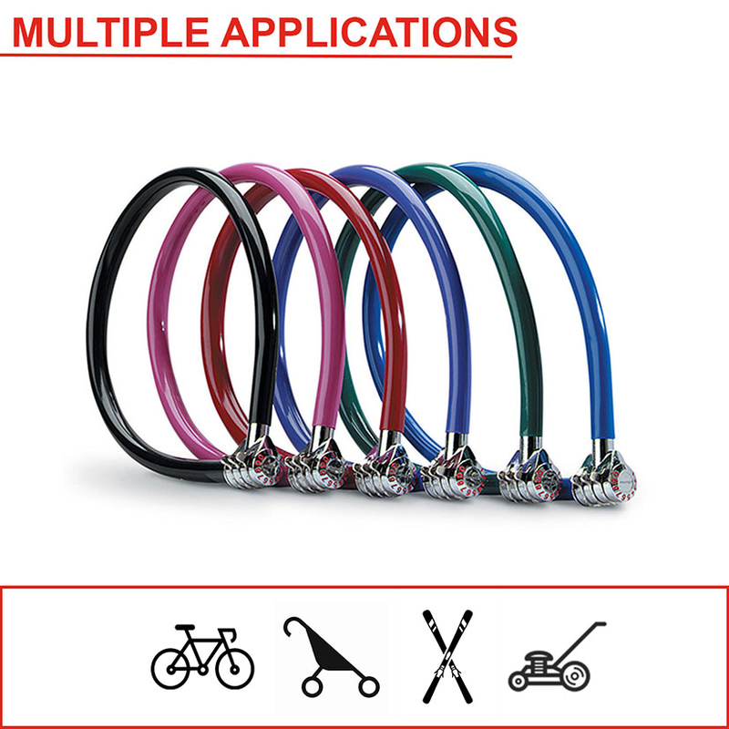 Candado bicicleta combinación MASTER LOCK 8631