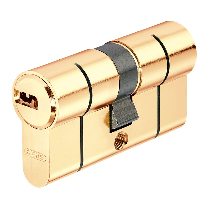 Cilindro de seguridad ABUS latonado excéntrica 15 mm