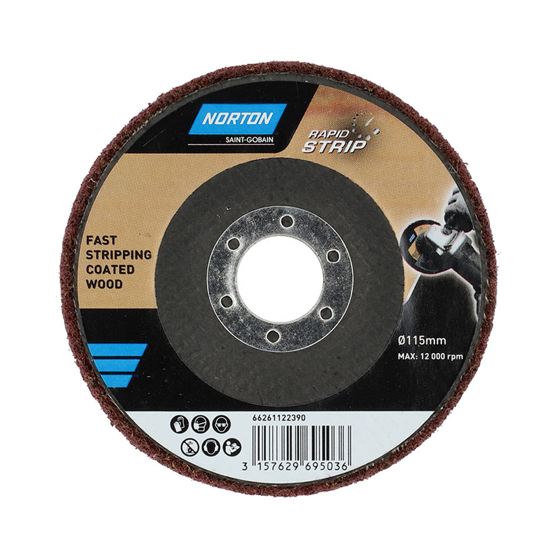 Disco abrasivo no tejido NORTON Expert decapado medio
