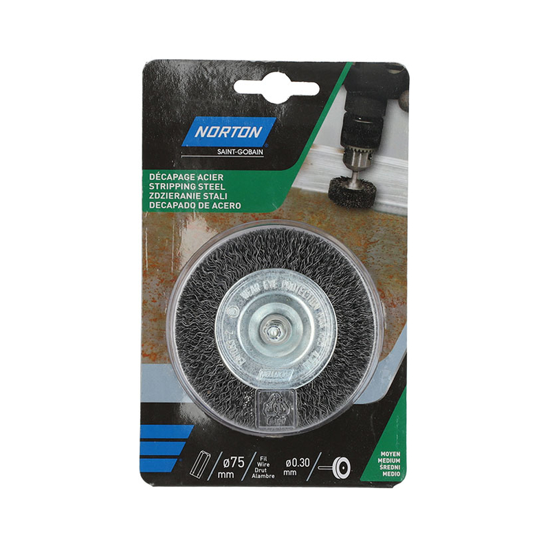 Cepillo abrasivo circular NORTON Expert para taladro