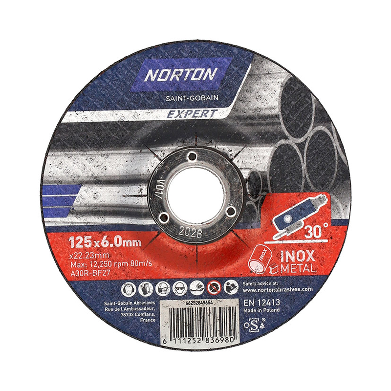 Disco desbaste metal NORTON Expert