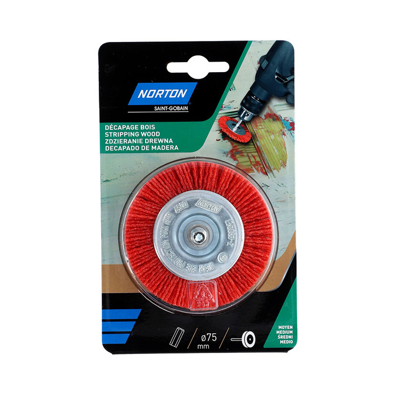 Cepillo abrasivo grueso circular NORTON Expert
