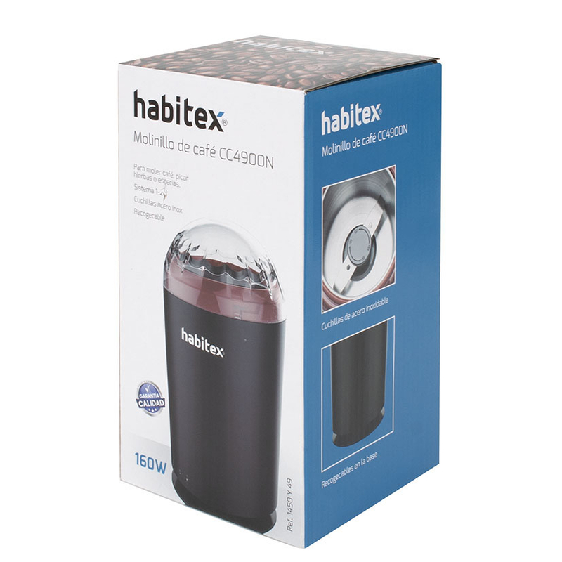 Molinillo de café HABITEX CC4900N 160W